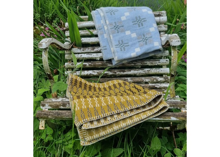 Baby Blanket. Mustard Vintage ( Merion Mill ) BBV77 Baby Blanket. Mustard Vintage ( Merion Mill ) BBV77